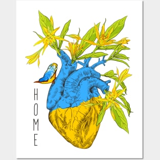 Ukraine is my home Posters and Art